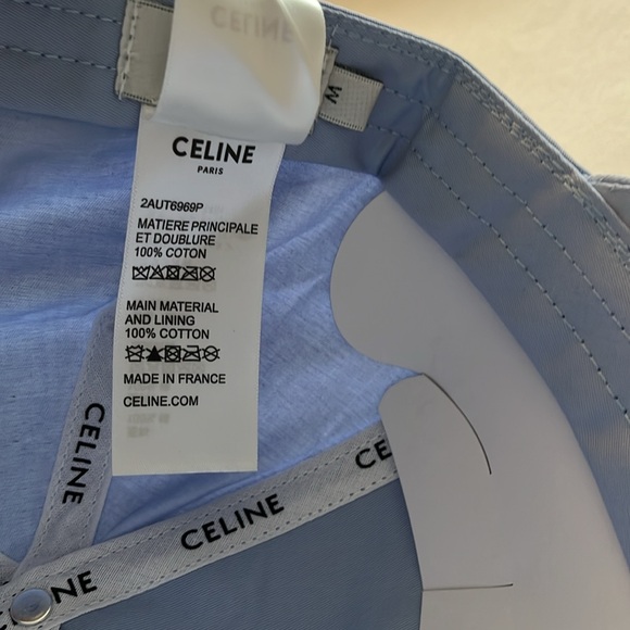 COPY - CELINE Casquette Baseball Triomphe 'Pearl Grey - Picture 4 of 7